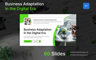 Business Adaptation in the Digital Era Keynote Template