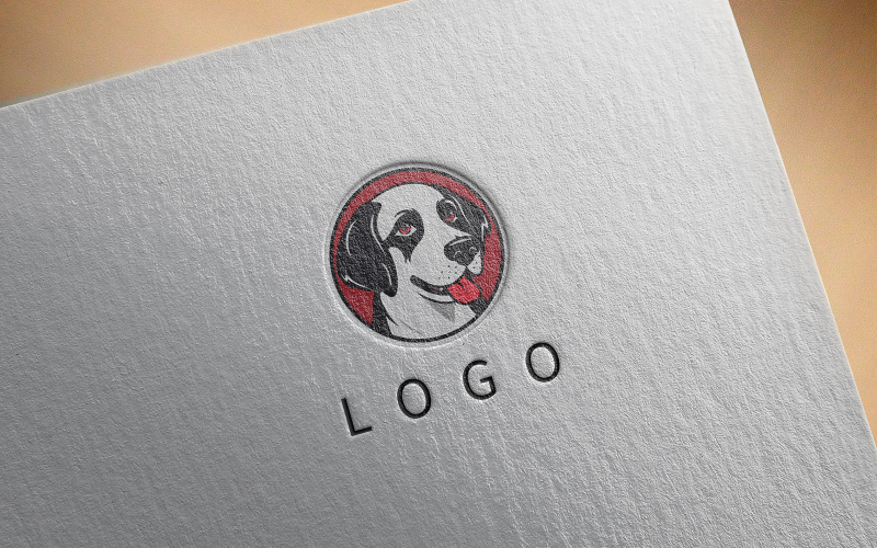 Elegant dog logo 10-0355-23 Logo Template