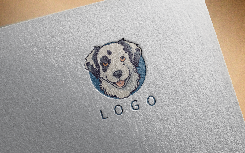 Elegant Dog Logo 20-0365-23 Logo Template