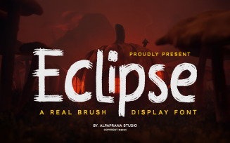 Eclipse - Unique Display Font