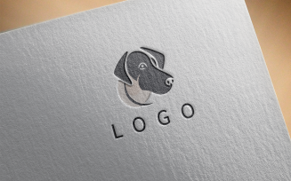 Elegant Dog Logo 25-0370-23