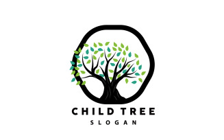 Tree Logo Life Design Playground IllustrationV16