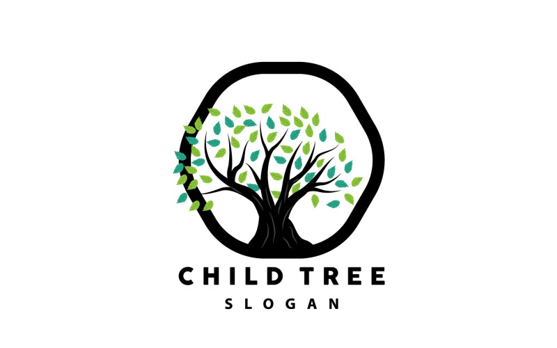 Tree Logo Life Design Playground IllustrationV16 Logo Template
