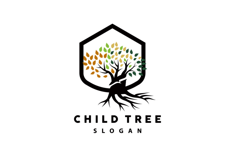 Tree Logo Life Design Playground IllustrationV21 Logo Template