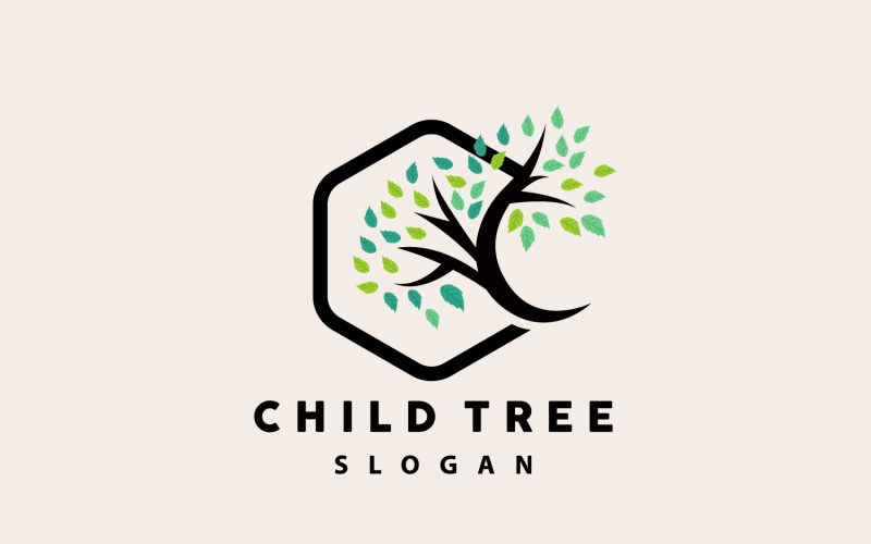 Tree Logo Life Design Playground IllustrationV25 Logo Template