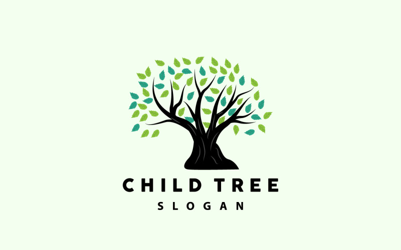 Tree Logo Life Design Playground IllustrationV3 Logo Template