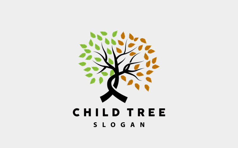 Tree Logo Life Design Playground IllustrationV4 Logo Template