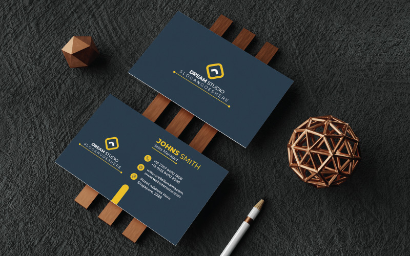 Professional Designs Dream Studio Business Card Template Logo Template