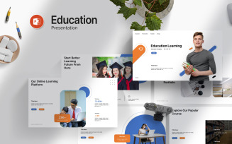Education Learning PowerPoint Template