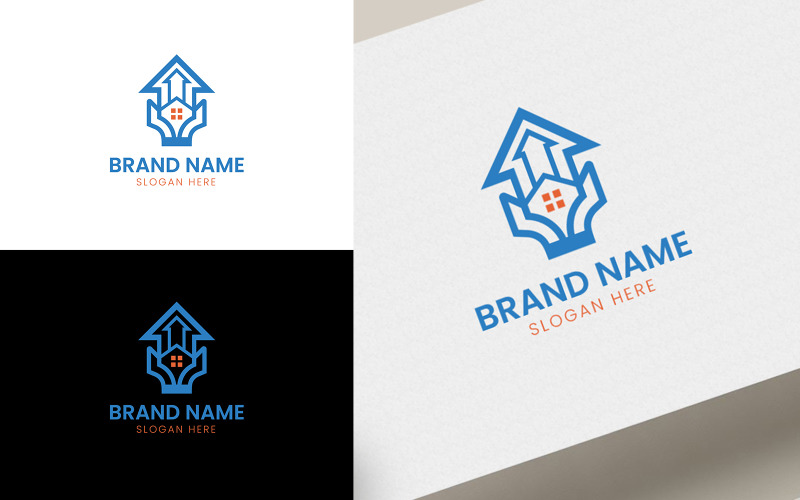 Real estate Investment logo V-01 Logo Template