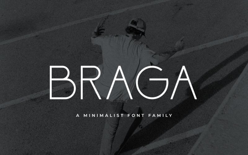 Braga Modern Sans Serif Font