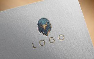 Elegant eagle logo-0279-23