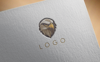 Elegant Eagle Logo 2-0280-23