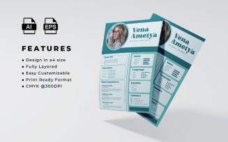Resume and CV Template 116