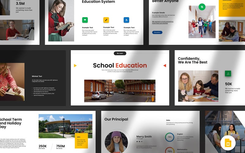 Creative Education Googleslide Presentation Google Slide