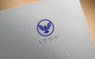 Elegant Eagle Logo 4-0297-23