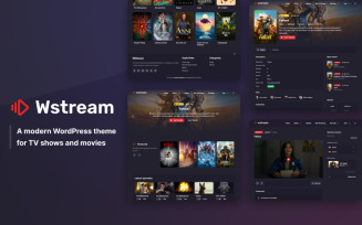 WStream - Wodpress theme for series and movies