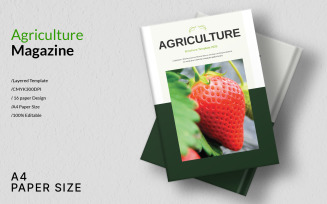 Agriculture Magazine Template