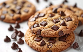 Cookies with chocolate chips Heap 01