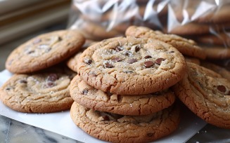 Cookies with chocolate chips Heap 10