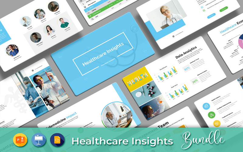 Healthcare Insights Bundle PowerPoint Template
