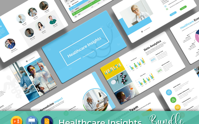 Healthcare Insights Bundle PowerPoint Template