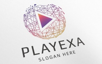 Media Play Tech Professional Logo