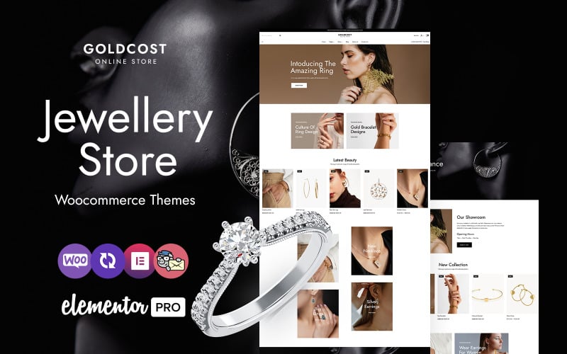 Goldcost - Online Jewellery Shop Elementor WooCommerce Theme