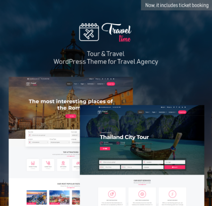 Best Travel Agency WordPress Theme