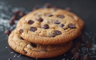 Cookies with chocolate chips 263