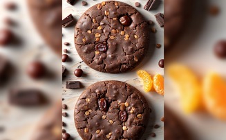 Cookies with chocolate chips 109