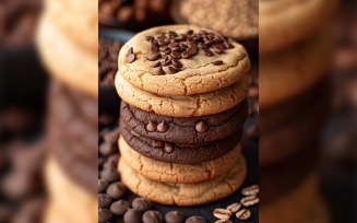 Cookies with chocolate chips Heap 61