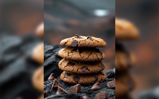 Cookies with chocolate chips Heap 89