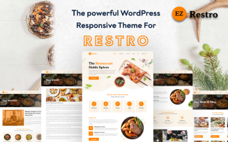 EZ Restro: Elevate Your Culinary Business with this Sleek WordPress Theme Designed for Restaurants
