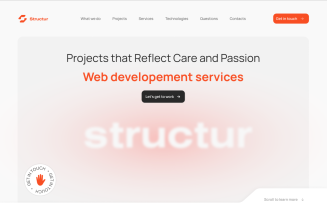 Structure | IT Solutions Multipurpose Responsive Website Template