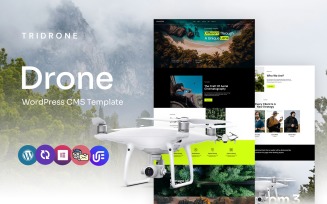 Tridrone - Drone Store Multipurpose WordPress Elementor Theme