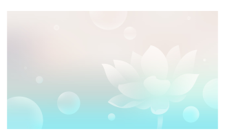 Backgrounds 14400x8100px In Turquoise Color Scheme With Blooming Lotus
