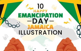 10 Jamaica Emancipation Day Illustration