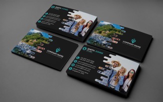 High-Quality Business Card Templates for Travel Agencies