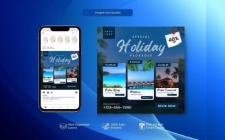 Special Holiday Package Tours Template