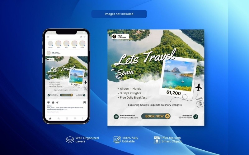 Exclusive Holiday Tours Social Media Post