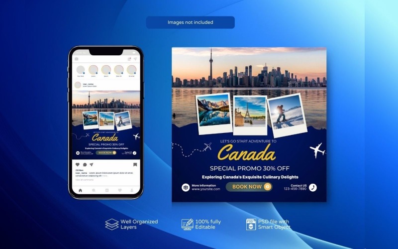 Special Promo Offer Travel Agency Post Social Media