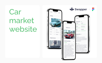 Swapper – Car Market Website UI Template