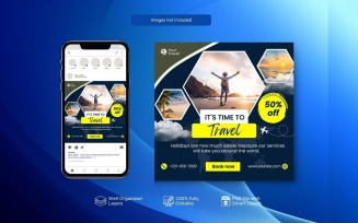 Special Offers: Holiday Travel Template Yellow