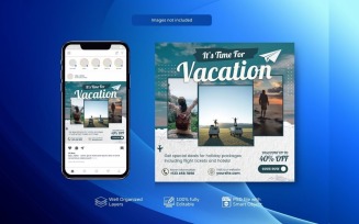 Travel Offers: Holiday Tours Template White