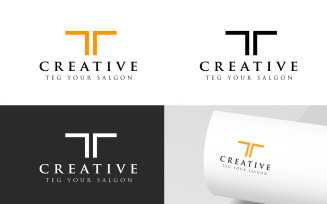 TT Letters Logo Design Template