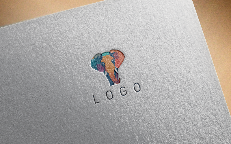 Elegant Elephant Logo-0612-23 Logo Template