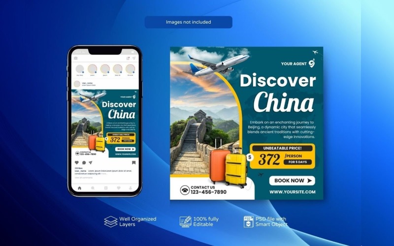 Exclusive Travel Deals Social Post Social Media