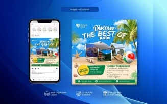 Holiday Tours Promo Social Template