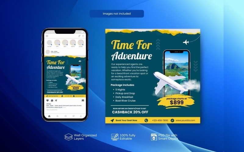 Special Deals for Holiday Travel Green Social Media